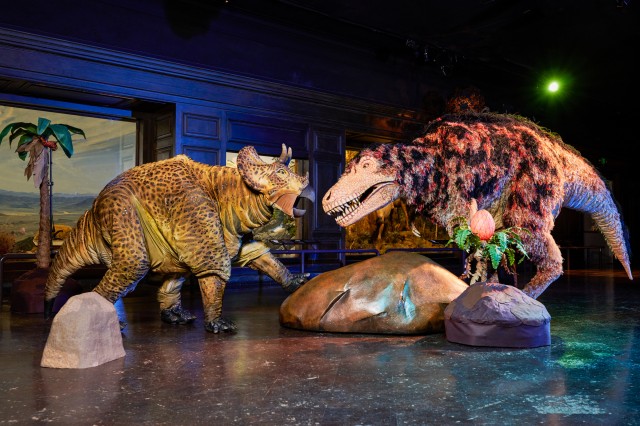 Dakota and Hunter on stage