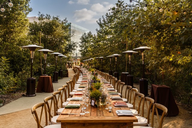 Farm to Table Dinner in the Nature Gardens