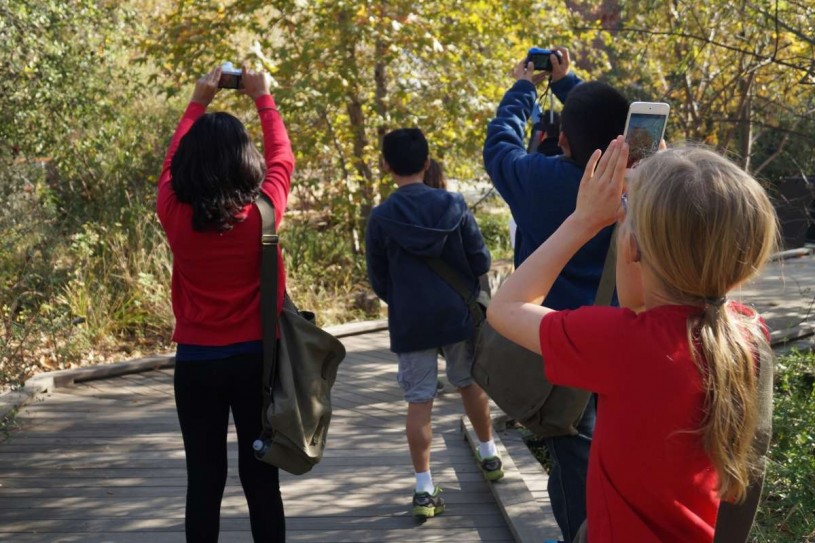 Young community scientists help to document wildlife in the heart of Los Angeles